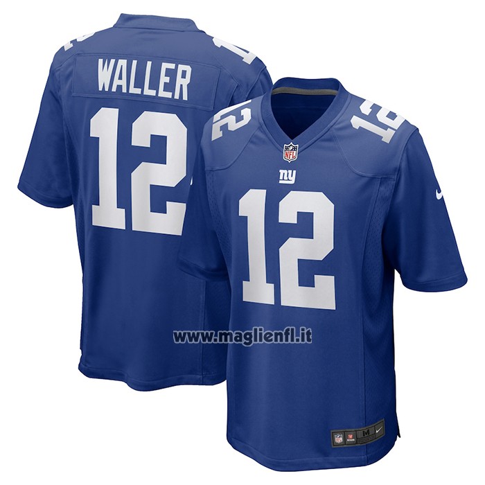 Maglia NFL Game New York Giants Darren Waller Blu